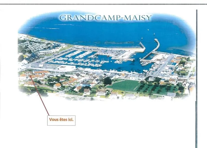 Front De Mer, Meuble De Tourisme Sur Le Port Feriehus Grandcamp-Maisy